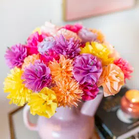 ดอกไม้กระดาษ DIY